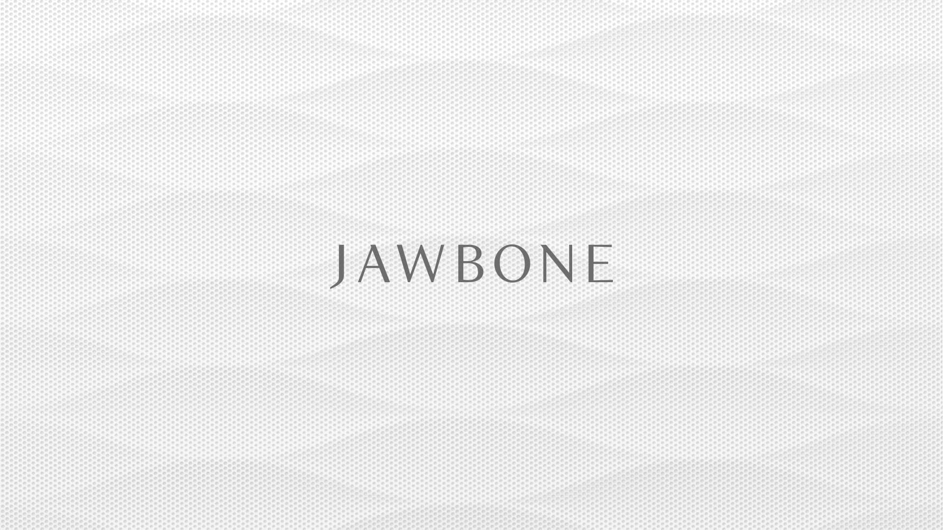 Jawbone Early Development Slide 1